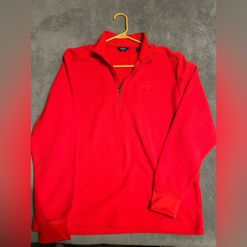 Mens Small Callaway Golf 1/4 Zip